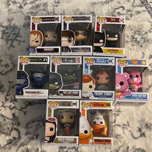 Funko Pop Vinyl Figures - Multicolor Collection
